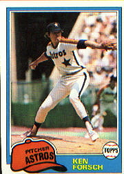 1981 Topps Baseball Cards      269     Ken Forsch